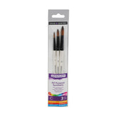BLISTER 3 PINCEL GRADUATE REDONDO MANGO CORTO SINTETICO | 1 UNIDADES | (DALER ROWNEY)